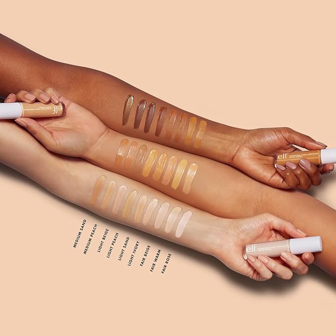 e.l.f. Hydrating Camo Concealer, Covers Blemishes & Under-Eye Circles, Full-Coverage & Delivers A Satin Finish, Vegan & Cruelty-Free, Fair Rose