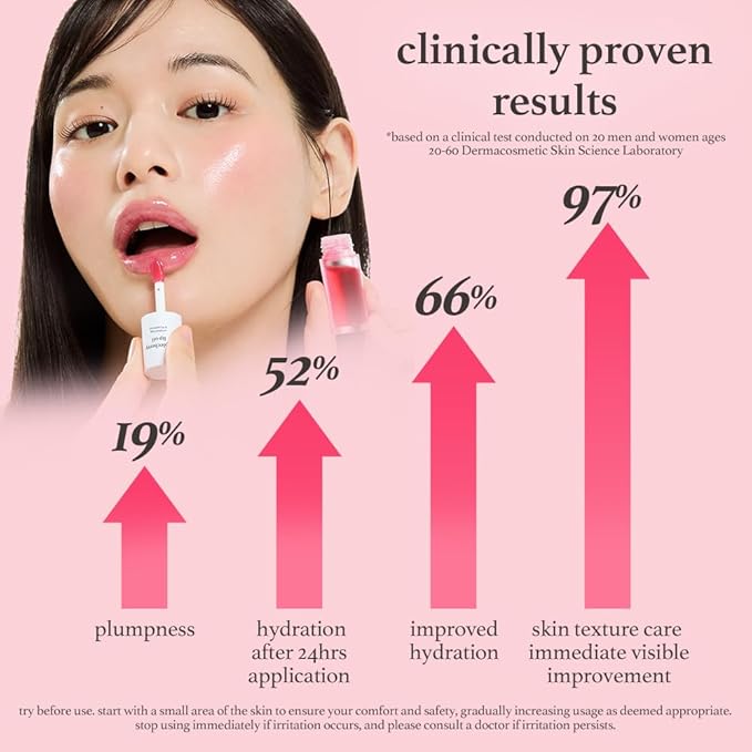 NOONI Korean Lip Oil - Applecherry | Long-Lasting, Moisturizing, Plumping, Revitalizing for Dry Lips, Waterproof, No Peel Off, Hydrating, Nourishing Crystal Clear, Stocking Stuffers, 0.12 FL Oz