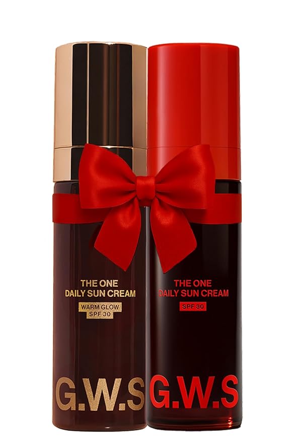 Good Weather Skin Mineral Sunscreen Duo SPF 30 – Broad-Spectrum Non-Nano Zinc Face & Neck Sun Protection | Hydrating, Anti-Aging, Radiant Finish