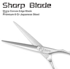 Hair Cutting Scissors- Fcysy 6” Professional Hair Shears Barber Haircut Hairdresser Scissors, Tijeras De Peluqueria Professional, Trimming Shears for Women Men