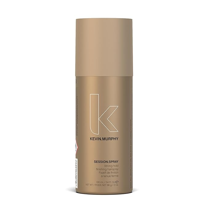 KEVIN.MURPHY SESSION.SPRAY - Strong Hold Finishing Hair Spray - For All Hair Types - Long Lasting Hold - Humidity Resistant Hair Care - 100 mL / 3.4 fl oz