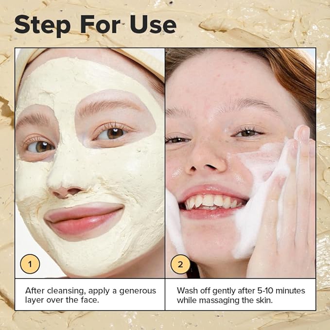 I DEW CARE Wash Off Face Mask - Cookie O' Glow | Hydrating and Purifying for Dry Skin with Cocoa Seed Butter, Korean Facial Mask Skin Care, Stocking Stuffers, Cute Stuff, 3.38 Oz