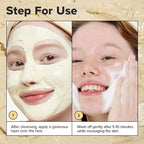 I DEW CARE Wash Off Face Mask - Cookie O' Glow | Hydrating and Purifying for Dry Skin with Cocoa Seed Butter, Korean Facial Mask Skin Care, Stocking Stuffers, Cute Stuff, 3.38 Oz