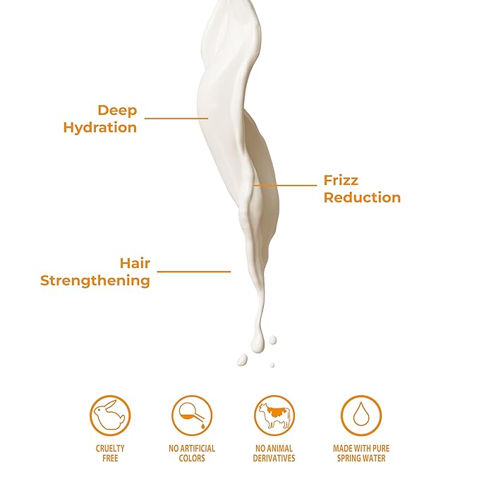 Coconut Milk Conditioner - Ultra-Nourishing Conditioner for Curly & Dry Hair - 13.53 fl oz (400mL)