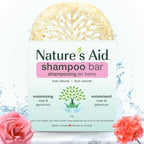 Natures Aid Volumizing Natural Rice Water Shampoo (Rose Geranium)