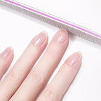 21 Pcs Nail File 100/180 Grit Nail Files,Gray Double Sided Emery Boards,Professional Nail Files for Natural and Acrylic Nails