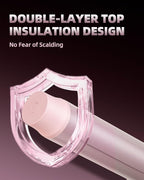 Large Hair Curling Wand, 1.6 Inch Big Barrel Curling Iron, 40 Million Ionic Ceramic Curler with 3 Temp, Auto Shut-Off, Long Barrel Curling Wand for Long Hair, Dual Voltage