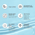 Nightingale Ecto-Hyaluronic Ampoule with 8 layer Hyaluronic Acid, Ectoin, Hyaluronic acid Serum For Dry Skin, Fragrance Free, Hypoallergenic, Allergen Free, Cruelty Free, Vegan, Korean Skin Care