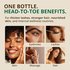 RejuveNaturals Castor Oil (16oz Glass Bottle) USDA Certified Organic, 100% Pure, Cold Pressed, Hexane Free. Boost Hair Growth for Thicker, Fuller Hair, Lashes & Eyebrows.