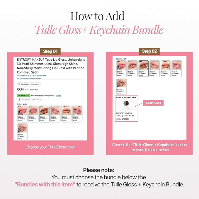 ENTROPY MAKEUP Tulle Lip Gloss, Lightweight 3D Pearl Shimmer, Ultra-Gloss High Shine, Non-Sticky Moisturizing Lip Gloss with Peptide Complex, Robe