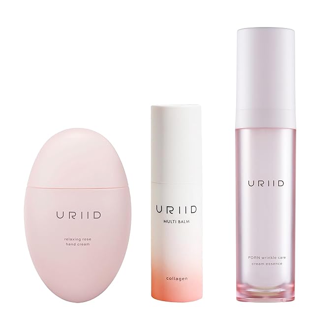 3-in-1 Winter Repair Skincare Bundle – PDRN Facial Essence, Rose Hand Cream & Collagen Balm