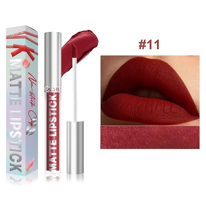 COOL STORY Matte Lip Stain Tint Highly Pigmented Color Long-Lasting Waterproof (11)