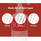 RICI Memory Setting Spray for Curly Hair | 8 Ounce | Naturally Formulated to Prevent Frizz for All Types of Curly Hair | Patented Formula Made in the USA