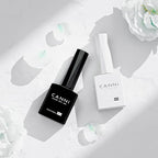 CANNI 2Pcs Hema-Free Black White Gel Nail Polish Set- Black and White Gel Polish Kit, Soak Off LED Nail Gel Manicure Kit DIY at Home Salon Gifts for Women Girls