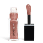 nude envie Lip Gloss - Certified Vegan Lipgloss Cruelty-Free and Paraben Free - Enriched Peptides, Vitamin E and Jojoba Oil (Peaceful)
