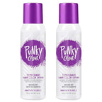 Punky Temporary Hair Color Spray – Panther Purple, Instant Vivid Temporary Hair Dye for Kids & Women, Wash Out, Hair-Color Spray, 3.5 oz, 2 Pack