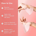 Rael Collagen PDRN Hydrogel Face Masks – Deep Hydration with Salmon PDRN, Collagen, Peptide, and Hyaluronic Acid, Anti-Slip, Korean Skin Care (4 Count)