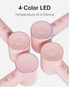 Laifen Hair Dryer SE, 200 Million Negative Ionic Blow Dryer with 105,000 RPM Brushless Motor 1400W Powerful Fast Drying High-Speed Low Noise Hairdryer with Magnetic Attachments