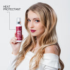 Lasio Adios Frizz Heat Protectant & Styling Spray - Eliminates Frizz, Adds Shine, Softness & Moisture, Long-Lasting Control, Lightweight Formula for Glossy, Sleek Hair, Up to 3 Washes 4oz/118ml