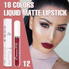evpct 1Pcs Plum Purple Liquid Matte Lipstick Lipgloss Set for Women, labiales mate 24 horas originales matte larga duracion 24 Hour Lipstick Lip Stains Long Lasting Waterproof 24, 12#