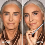 PRIME PROMETICS PrimeEyes Glide Eyeliner for Mature Women – Waterproof, Long-Stay and Mess-Proof – Gel Creme Texture, Discreet Sharpener and Effective Smudger (Emerald)