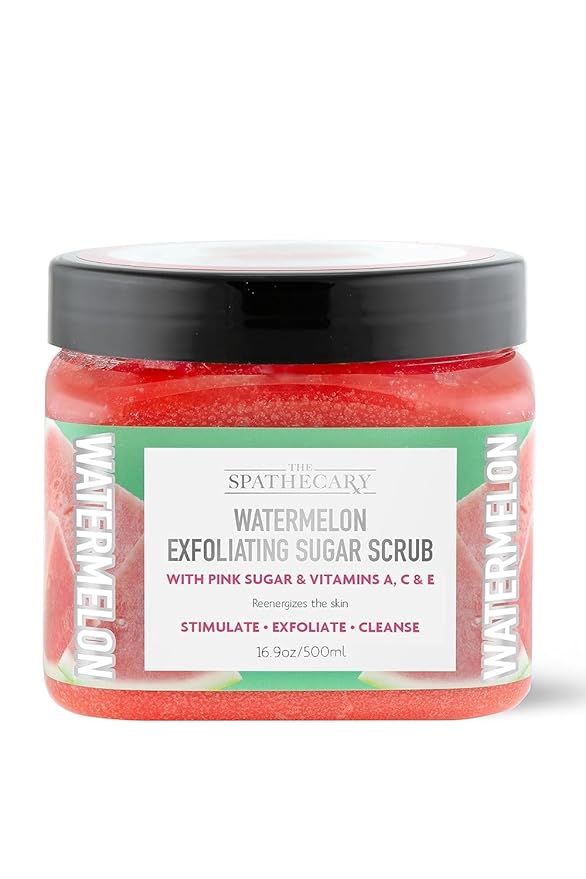 Body Scrub, Exfoliating-Nourishing-Refreshing-Smoothing Body Care 21 oz. (21 oz, Watermelon)