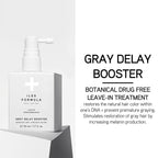 ILES FORMULA Grey Delay Anti Gray Hair Booster – Botanical Leave-In Treatment Spray with Silverfree and Melanogray to Restore Natural Hair Color and Prevent Premature Greying, 1-Month Supply