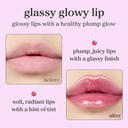 NOONI Korean Lip Oil Set - Appleberry & Applefig | Long-Lasting, Moisturizing, Plumping, Revitalizing for Dry Lips, Waterproof, No Peel Off, Stocking Stuffers, lip plumper 0.12 FL Oz x 2ea