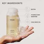 OUAI Fine Hair Shampoo Refill - Volumizing Shampoo for Fine Strands - Made with Biotin, Keratin & Chia Seed Oil - Strengthens, Nourishes & Thickens - Color-Safe & Sulfate Free Hair Care (32 Fl oz)