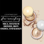 bellapierre Banana Setting Powder | Lightweight Color-Correcting Powder with All Day Makeup Protection | Eliminates Blotchiness and Dark Under-Eye Circles | Talc-Free | Matte Tint - Original - 0.14 Oz