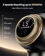 RENPHO Massage Gun, Deep Tissue Back Massage with 8-12mm Adjustable Amplitude Heavy-Duty, Valentine's Day Gifts, Percussion Professional Muscle Massager Gun for Athtetes & Home Use