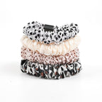 Hair Ties Silk Satin Scrunchies - Small Mini Thin Elestics Ponytail Holder Hair Bands Skinny Scrunchy For Thick Curl Hair No Crease Hair Ties Soft Accessories No Hurt Your Hair for Women and Girls