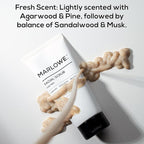 MARLOWE. Skin Care Set, No. 122 Facial Scrub 6 oz & No. 123 Facial Moisturizer 6 oz with Natural Extracts & Antioxidants, Cleanses, Exfoliates, Hydrates & Soothes