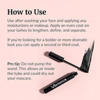 Vibriance Volumizing Tubing Mascara, Soft Black - Hypoallergenic, Moisturizing, Lifting, Long-Lasting - Special Tube Formula for 50+