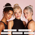 3 Pack Mulberry Silk Scrunchies for Women – 22 Momme 6A Grade Hair Ties, Anti-Frizz & Anti-Breakage, Gentle & Safe for All Hair Types, Daily Styling & Overnight Care
