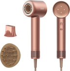 DREAME Hair Glory Combo High-Speed Hair Dryer, 110,000 RPM Motor, 300 Million Negative Ions, Fast-Dry in 2 Minutes, Lightweight & Quiet, Smart Temp Control, Ideal for Smooth, Shiny Hair