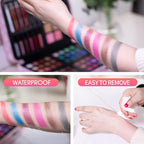 Hot Sugar Makeup Kit for Teenager Girls 10-12, All in One Beginner Makeup Kit for Women Full Kit, Teen Cosmetic Gift Set on Birthday Christmas (Pink Daisy)