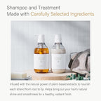 MARGARET JOSEFIN Japanese Conditioner – Sulfate Free, Gentle Moisture for Dry Hair, Green Tea Scent | 16.9 fl oz (500mL)