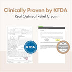 TOSOWOONG Real Oatmeal Relief Cream, Daily Face Moisturizer, Blemish Relief Care, Soothing Recovery, Moisture, Colloidal Oatmeal, Ceramide, Panthenol, Hyaluronic Acid, Korean Skincare 50ml 1.69 fl.oz.