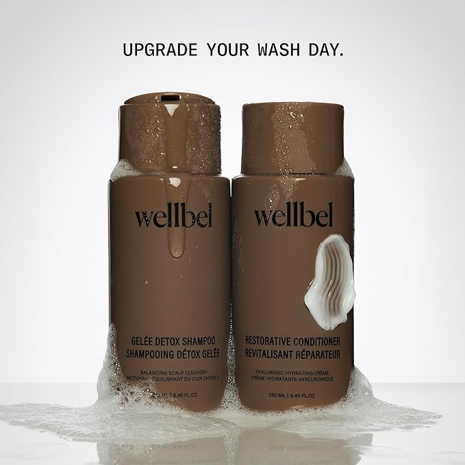 Restorative Conditioner – Lightweight Hydrating Conditioner with Hyaluronic Acid & Peptides – Frizz Control for All Hair Types – Sulfate-Free, Color-Safe (8.45 oz)