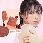 KAJA Cheek & Lip - Dewy Bar 05 Cranberry Cooler | Creamy Blusher and Balm Multi-Stick, 45% Moisturizing Oil, Apple Extract, Vitamin-Hyaluronic Acid Infused, High Shine, Non-Sticky, Easy Blending, 10g