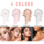 2 Colors Polvo De Hadas Fairy Highlight Stick Metallic Silver)