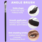 LAVONE Eyeliner Set - Waterproof Makeup Kit with Liquid Eye Liner Pencil, Gel Eyeliner and Angled Eye Liner Brush, Waterproof, Smudge Resistant, Long Lasting Formula - Light Brown