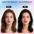 Temporary Hair Color Spray For Women Kids Men, Washable Temporary Hair Dye Spray One Day Hair Color Wax Non-Sticky For Cosplay Party DIY, Christmas Party, Halloween Crazy Hair Day (Black, 4.06 oz)