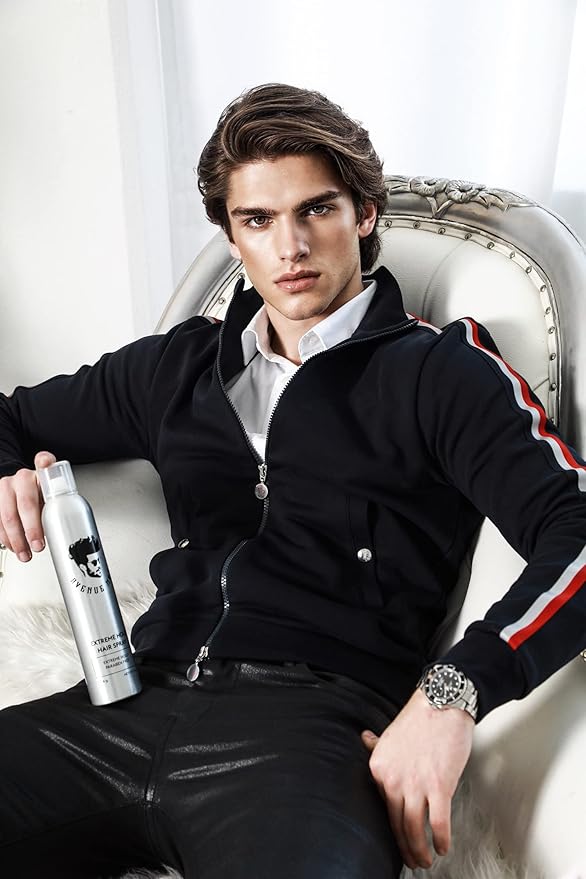 Avenue Man Extreme Hold Hairspray, 9.0 oz - Paraben-Free Hair Spray for Men with Natural Extracts - Hair Products For Men - Extra Firm Hold Hair Spray, Made in Portugal