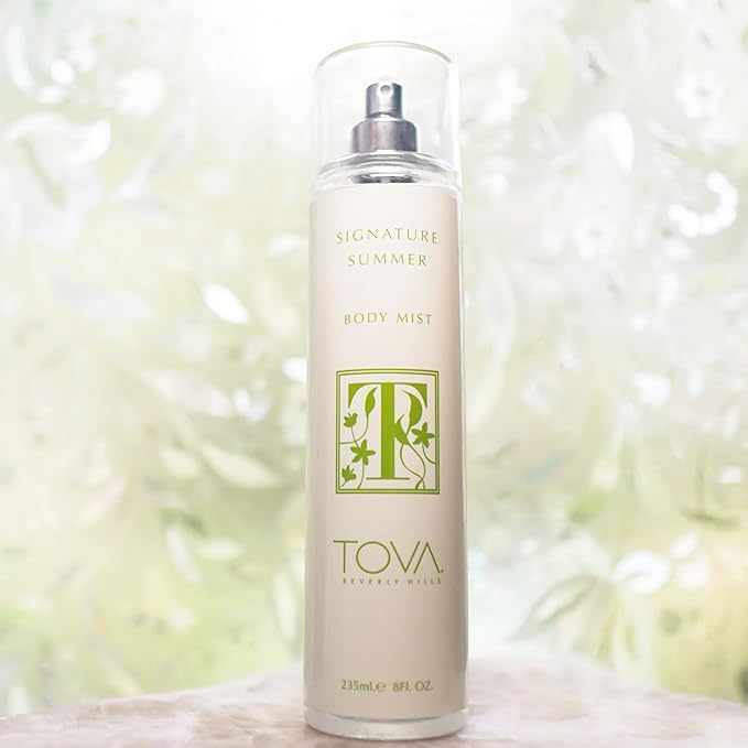 Tova Signature Summer Fragrance Body Mist – Refreshing Fruity Floral Perfume Mist for Women – Grapefruit Calla Lily Amethyst – USA-Made & Cruelty-Free – 8.0 fl oz