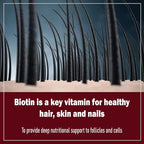 Lumin Hair Growth Gummies – Biotin, Vitamins & Plant Extracts, Supports Healthy Hair Growth & Strength, Skin & Nail Care - Mixed Berry Flavor, 60 Gummies