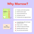 Morrow Beauty - Peptide-Infused Smoothing Wrinkle Patches - Overnight Patches for Smoothing Fine Lines and Wrinkles, Anti Aging Stickers for Crow's Feet, Elevens, Smile Lines (66 Count)