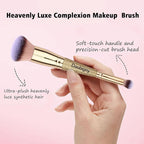 Daubigny Makeup Brushes Dual-ended Foundation Brush Concealer Brush Perfect for Any Look Premium Luxe Hair Rounded Taperd Flawless Brush Ideal for Liquid, Cream, Powder,Blending, Buffing,Concealer