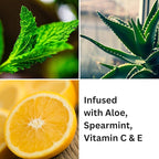 Vineyard Bluff Lip Gloss (.25oz) -Vegan, gluten-free, cruelty-free formula with Aloe, Vitamins C & E, and a refreshing hint of spearmint extract for soft and hydrated lips.